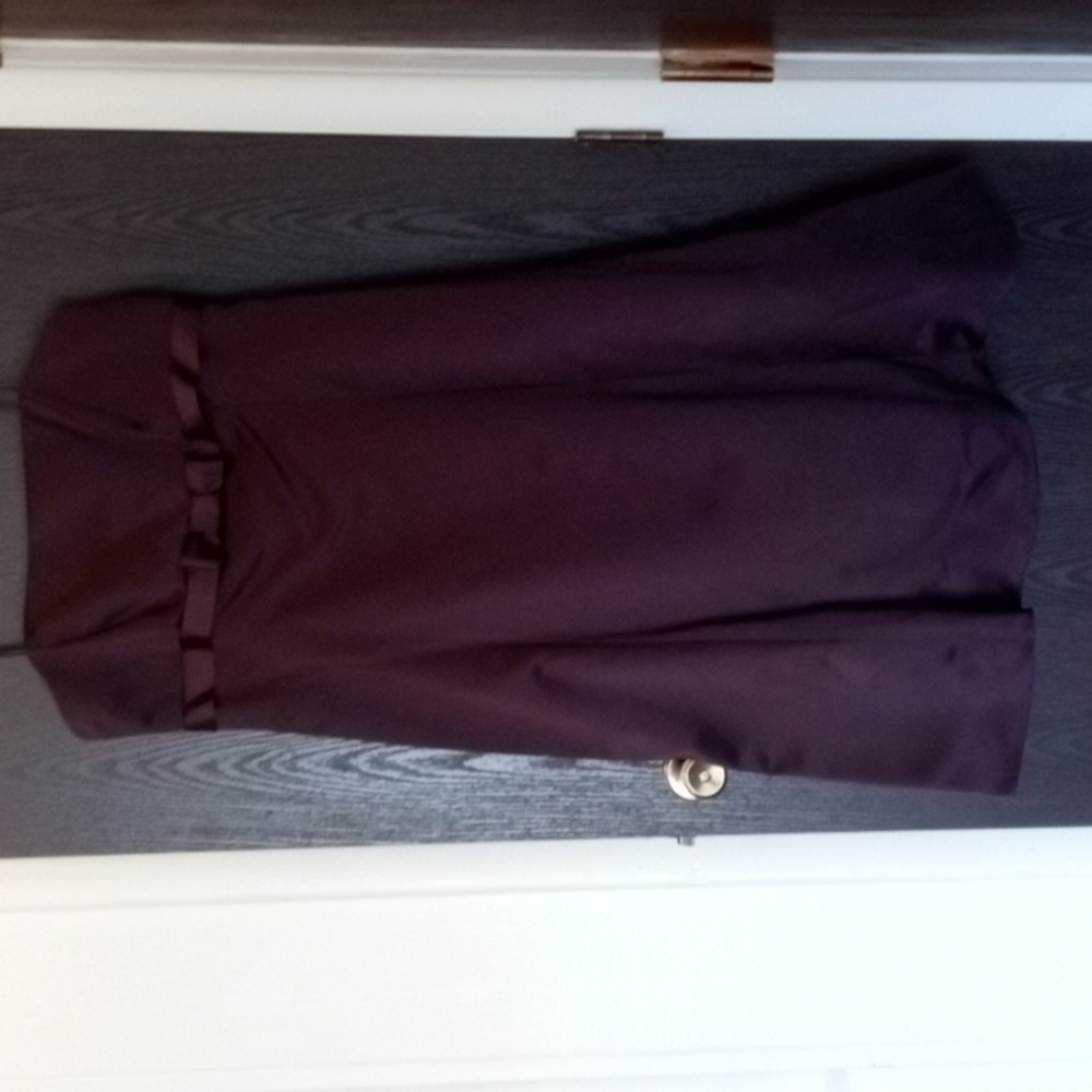DAVIDS BRIDAL FORMAL DRESS SIZE 16 BROWN